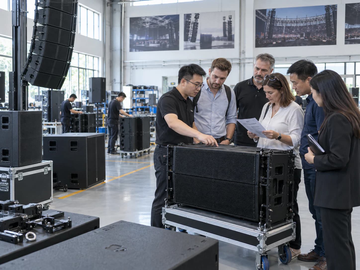 Professional audio project planning and technical coordination